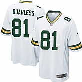 Nike Men & Women & Youth Packers #81 Quarless White Team Color Game Jersey,baseball caps,new era cap wholesale,wholesale hats